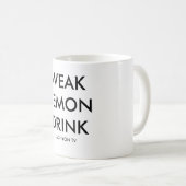 Tachyon TV Weak Lemon Mok (Voorkant rechts)