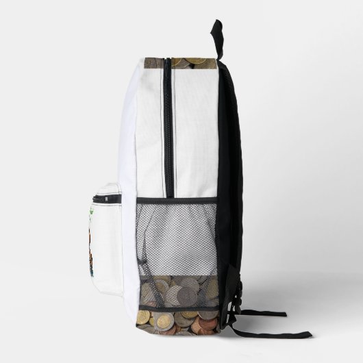 $tack Paper Bedrukte Rugzak (Rechts)