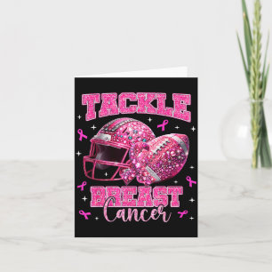 Tackel Borstkanker Bewustzijn American Football N Kaart