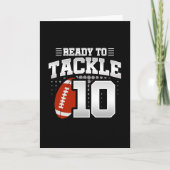 Tackle 10th Birthday 10 Years Couples Jubileum Kaart (Voorkant)