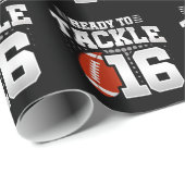 Tackle 16th Birthday 16 Years Couples Jubileum Cadeaupapier (Rol Hoek)