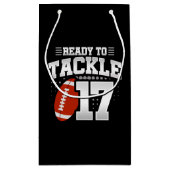 Tackle 17th Birthday 17 Years Couples Jubileum Klein Cadeauzakje (Achterkant)