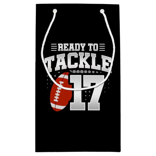Tackle 17th Birthday 17 Years Couples Jubileum Klein Cadeauzakje (Achterkant)