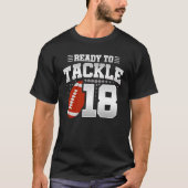 Tackle 18th Birthday 18 Years Couples Jubileum T-shirt (Voorkant)