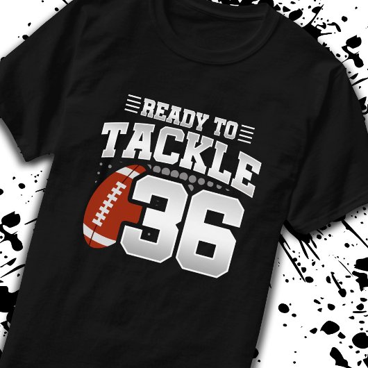Tackle 36th Birthday 36 Years Couples Jubileum T-shirt