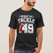 Tackle 49th Birthday 49 Years Couples Jubileum T-shirt (Voorkant)