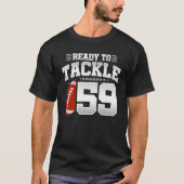 Tackle 59th Birthday 59 Years Couples Jubileum T-shirt (Voorkant)