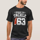 Tackle 63rd Birthday 63 Years Couples Jubileum T-shirt (Voorkant)