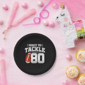 Tackle 80th Birthday 80 Years Couples Jubileum Papieren Bordje (Feest)