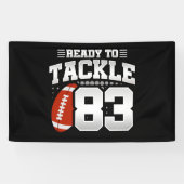 Tackle 83rd Birthday 83 Years Couples Jubileum Spandoek (Horizontaal)