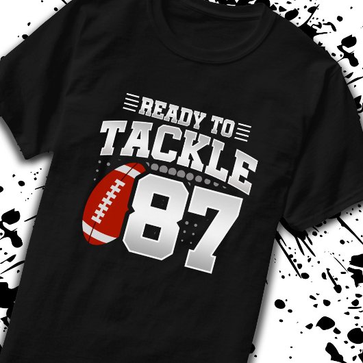 Tackle 87th Birthday 87 Years Couples Jubileum T-shirt