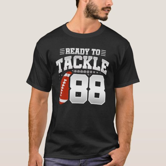 Tackle 88th Birthday 88 Years Couples Jubileum T-shirt (Voorkant)