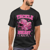 Tackle Breast Cancer Awareness American Football N T-shirt (Voorkant)