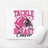 Tackle Breast Cancer Awareness American Footbyll P Muismat (Met muis)