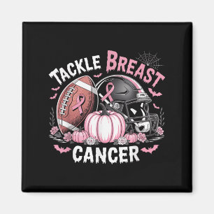 Tackle Breast Cancer Football Breast Cancer Magneet