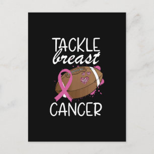 Tackle Cancer Borstkanker Awareness Lint  Briefkaart