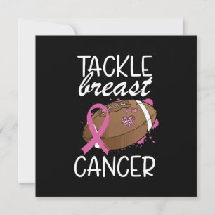 Tackle Cancer Borstkanker Awareness Lint Kaart