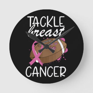 Tackle Cancer Borstkanker Awareness Lint Ronde Klok