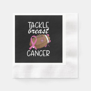 Tackle Cancer Borstkanker Awareness Lint  Servet