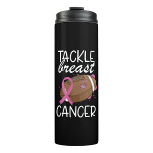 Tackle Cancer Borstkanker Awareness Lint Thermosbeker