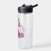 Tackle Cancer Football Pumpkin Borstkanker Waterfles (Links)