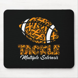 Tackle Multipele Sclerose Awareness Oranje Lint Muismat