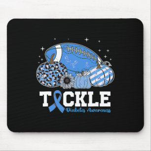 Tackle Voet Diabetische Blauwe Diabetes Type 1 Bew Muismat