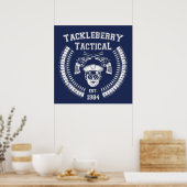 Tackleberry tactisch poster (Keuken)