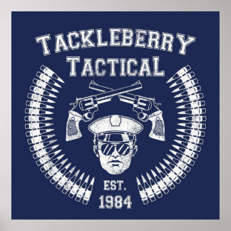 Tackleberry tactisch poster