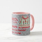 Tacky Christmas Sweater 3rd. Place Contest Winner Mok (Voorkant rechts)