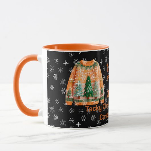 Tacky Christmas Sweater Contest Winner Mug Mok (Links)