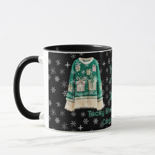Tacky Christmas Sweater Contest Winner Mug Mok (Links)