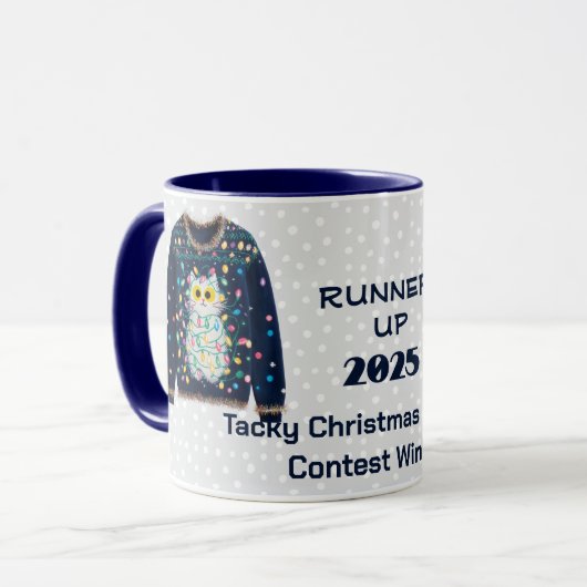 Tacky Christmas Sweater RUNNER UP Contest Winner  Mok (Voorkant links)