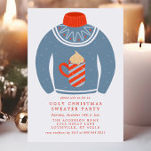 Tacky Heet Chocolade Horrorsweater Kerstfeest Kaart