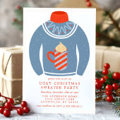 Tacky Heet Chocolade Horrorsweater Kerstfeest Kaart