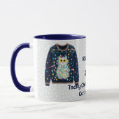 Tacky Kersttrui NUMMER TWEE Contestwinnaar Mok (Links)