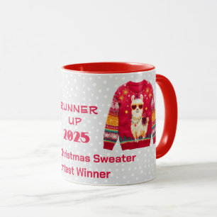 Tacky Kersttrui NUMMER TWEE Contestwinnaar  Mok