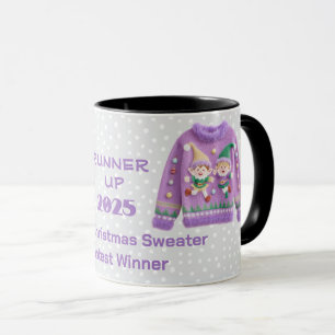 Tacky Kersttrui NUMMER TWEE Contestwinnaar  Mok