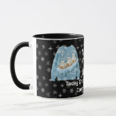 Tacky Kersttrui Wedstrijd Winnaar Mok (Links)