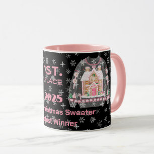 Tacky Kersttrui Wedstrijd Winnaar Mok
