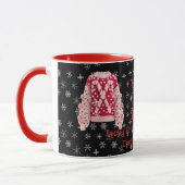 Tacky Kersttrui Wedstrijd Winnaar Mok (Links)