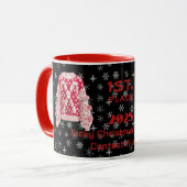 Tacky Kersttrui Wedstrijd Winnaar Mok (Voorkant links)