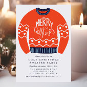 Tacky Merry Kerstfeest Ugly met kerstfeest Kaart