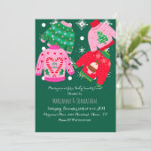 Tacky Sweater Christmas Corporate Office Event B Kaart (Staand voorkant)