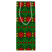 Tacky Sweater Style Wijn Cadeautas (Achterkant)