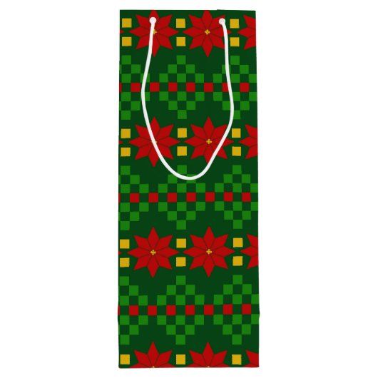 Tacky Sweater Style Wijn Cadeautas (Achterkant)