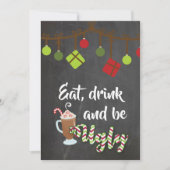 Tacky Ugly Sweater Kerstparty Uitnodiging (Voorkant)