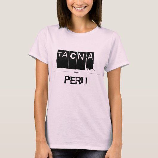 Tacna, PERU T-shirt (Voorkant)
