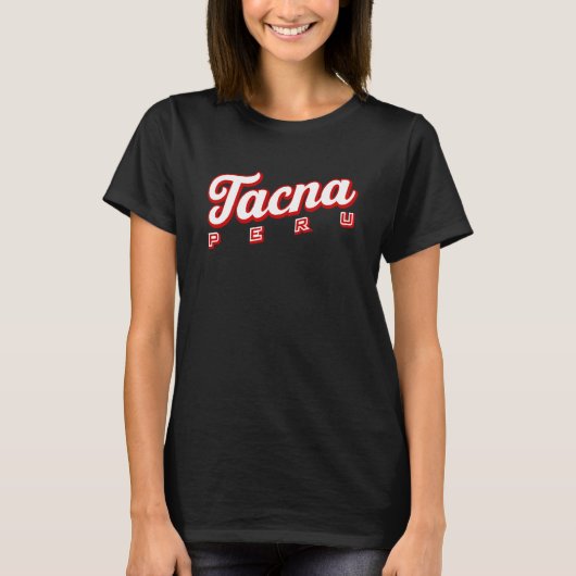 Tacna Peru T-shirt (Voorkant)