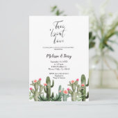 Taco 'About Love Mexicaanse Fiesta Couples Douche Kaart (Staand voorkant)